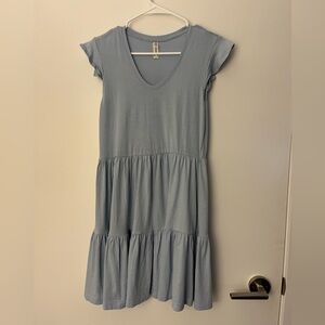Baby blue summer dress XS ONLY